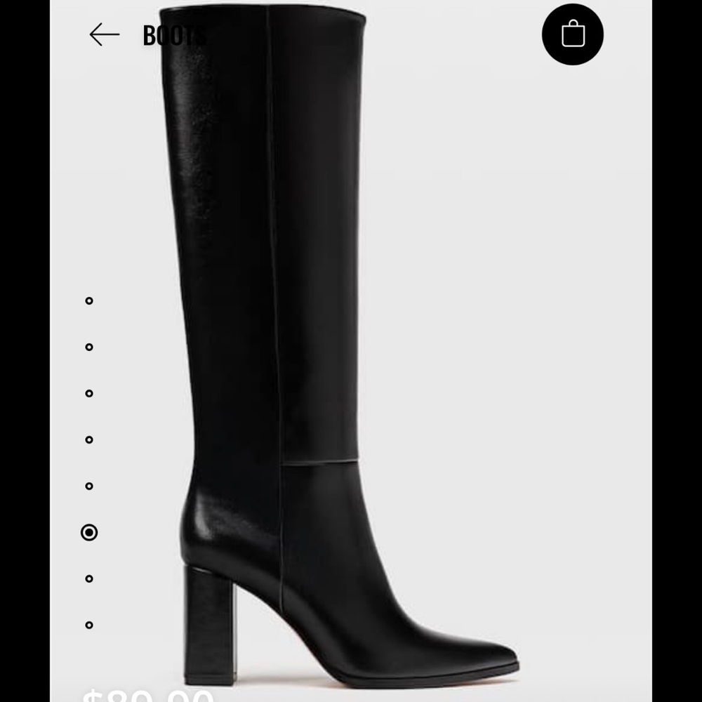 NWT Stradivarius Heeled Boots